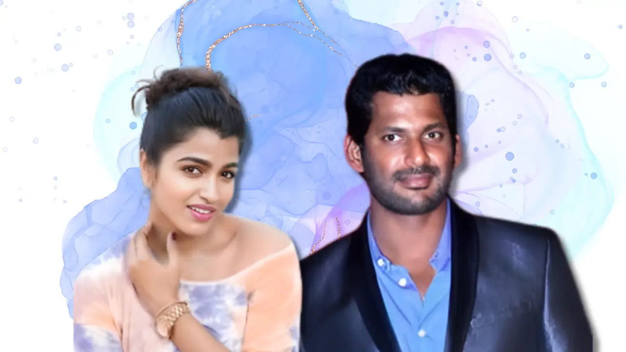 actor vishal , sai dhanshika marriage